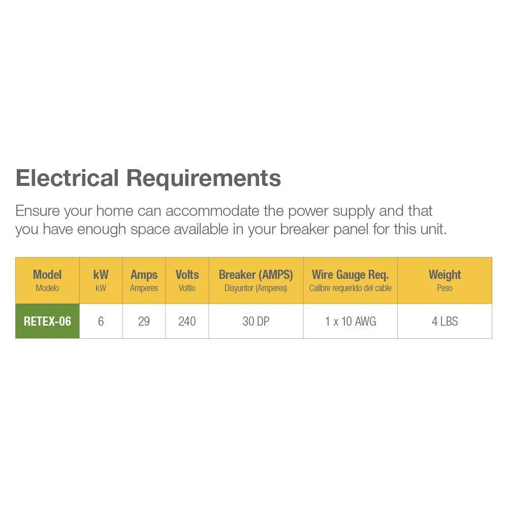 Performance 6 kW 1.0 GPM Point-Of-Use Tankless Electric Water Heater, photo 3 of 16
