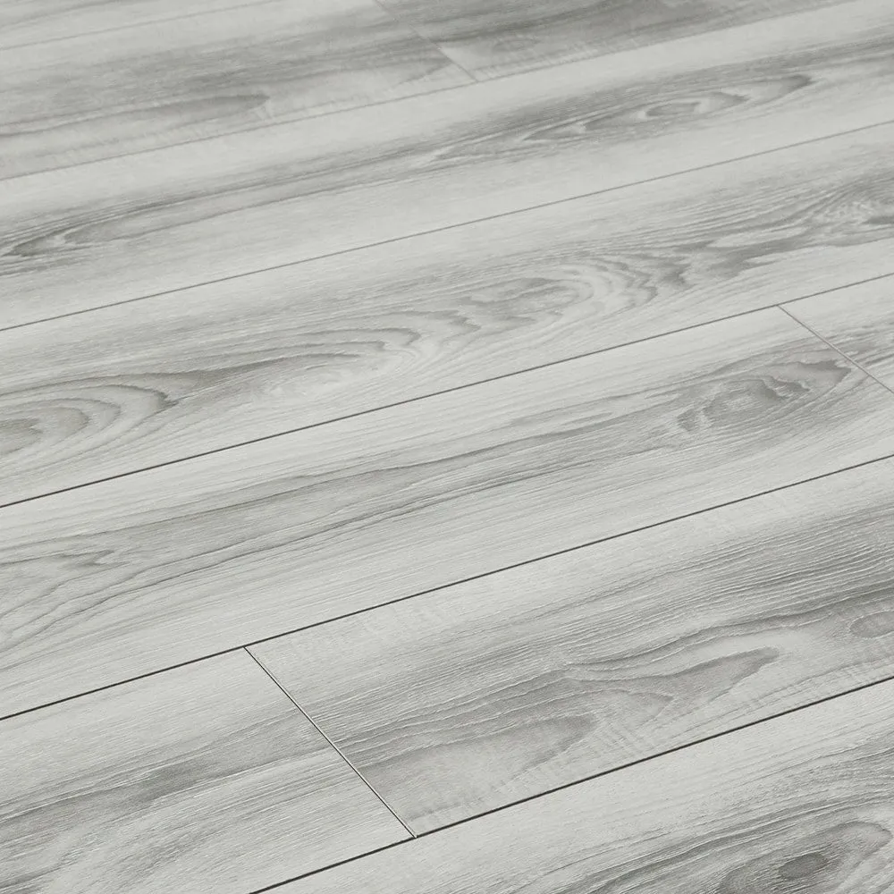 BuildDirect Sand Gray 8mm 48"X6.7" Laminate Flooring (26.75sq. ft. per Box), photo 2 of 8
