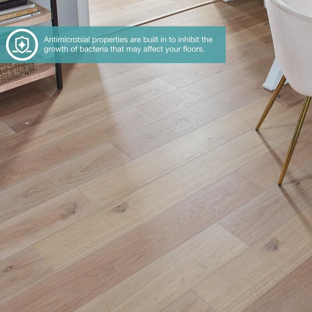 Pergo Defense+ Beachwood Park Oak 3/8 in. T x 7.5 in. W Click Lock Engineered Hardwood Flooring (1104.3 sq.ft./pallet), photo 5 of 14