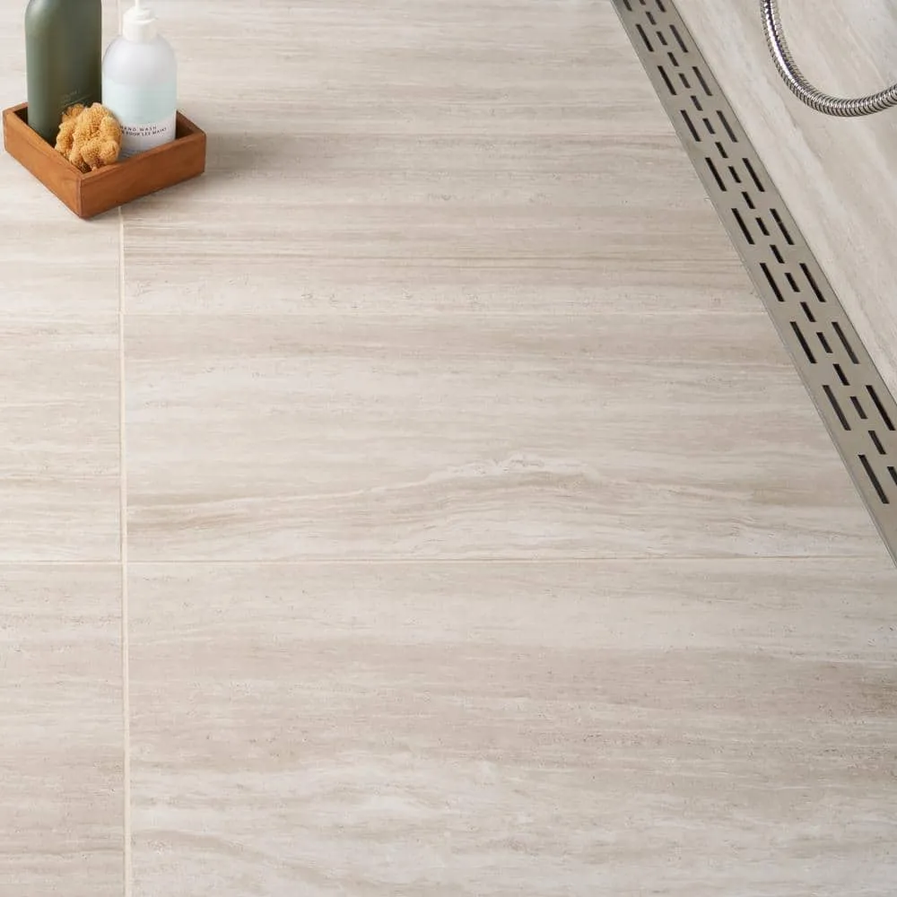 Ivy Hill Tile Atlanta Beige 11.72 in. x 23.69 in. Matte Travertine Look Porcelain Floor and Wall Tile (15.5 sq. ft./Case), photo 3 of 8