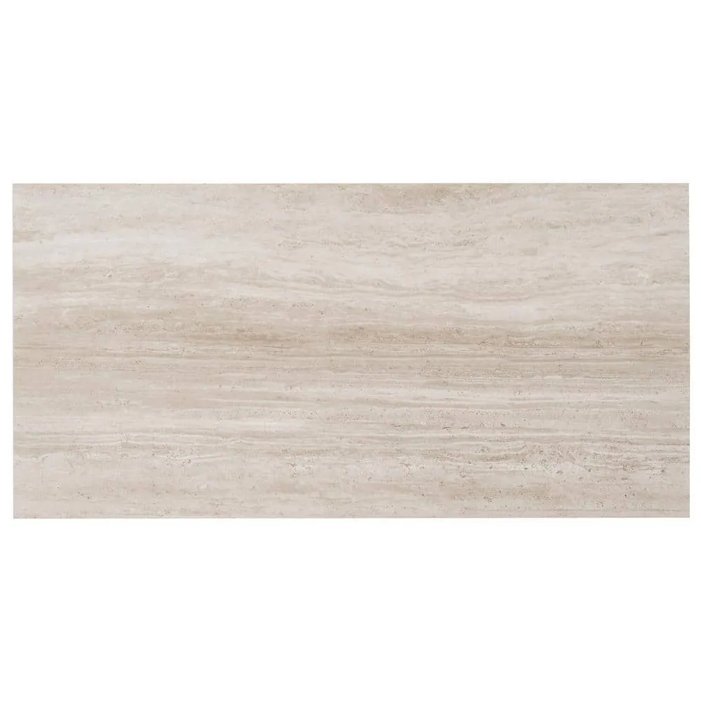 Ivy Hill Tile Atlanta Beige 11.72 in. x 23.69 in. Matte Travertine Look Porcelain Floor and Wall Tile (15.5 sq. ft./Case), photo 7 of 8