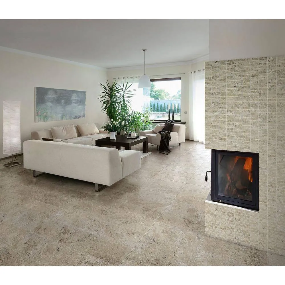 Marazzi Travisano Trevi 3 in. x 12 in. Porcelain Bullnose Trim Floor and Wall Tile (0.258 sq. ft. / piece), photo 2 of 5