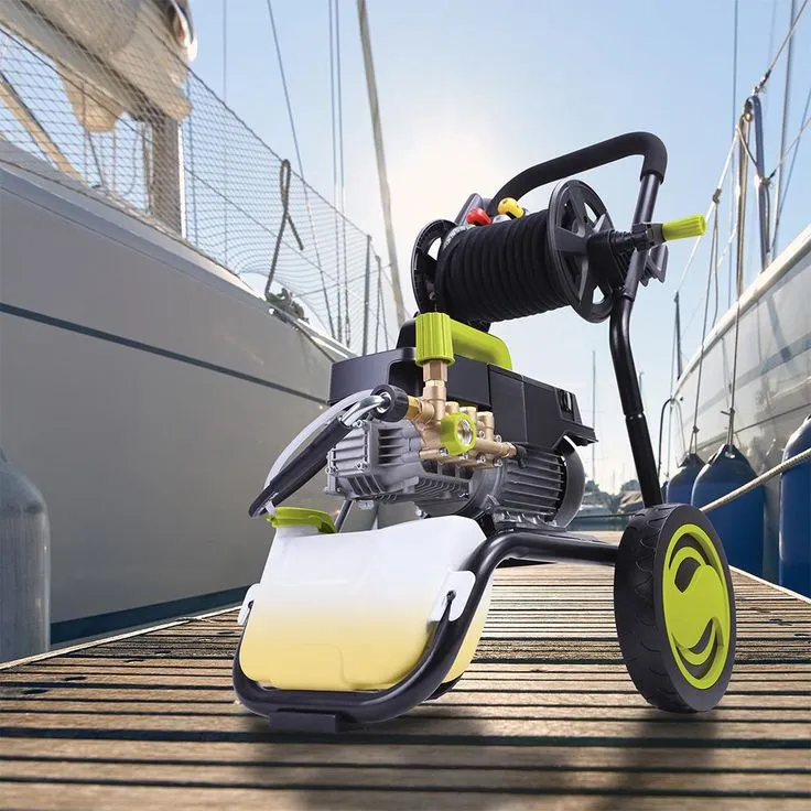 Sun Joe Commercial Series 1800 PSI Max 1.6 GPM Electric Pressure Washer with Wall Mount, Roll Cage and Hose Reel, photo 2 of 6