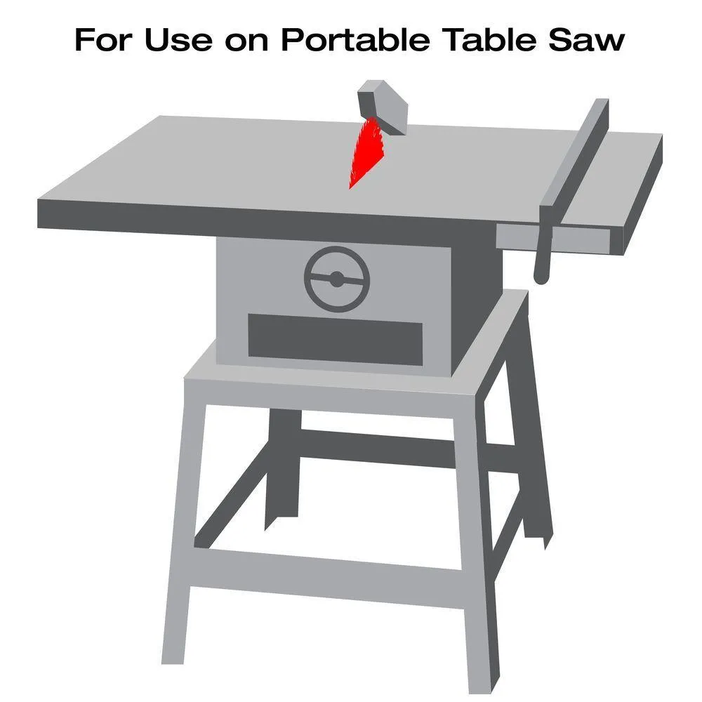 10 in. x 6-Teeth Polycrystalline Diamond (PCD) Tipped James Hardie/Fiber Cement Saw Blade, photo 5 of 16
