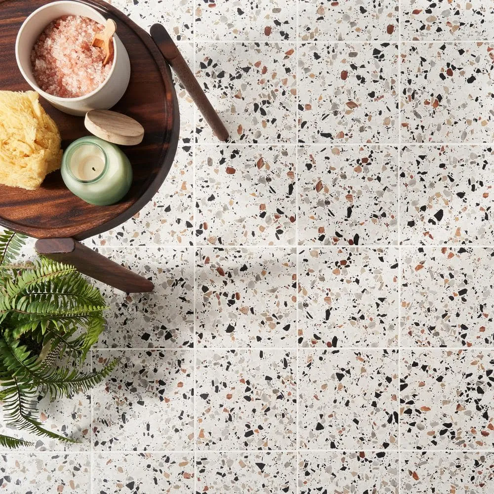 Ivy Hill Tile Grain Bianco 7.87 in. x 7.87 in. Matte Porcelain Floor and Wall Tile (12.48 sq. ft./Case), photo 2 of 8