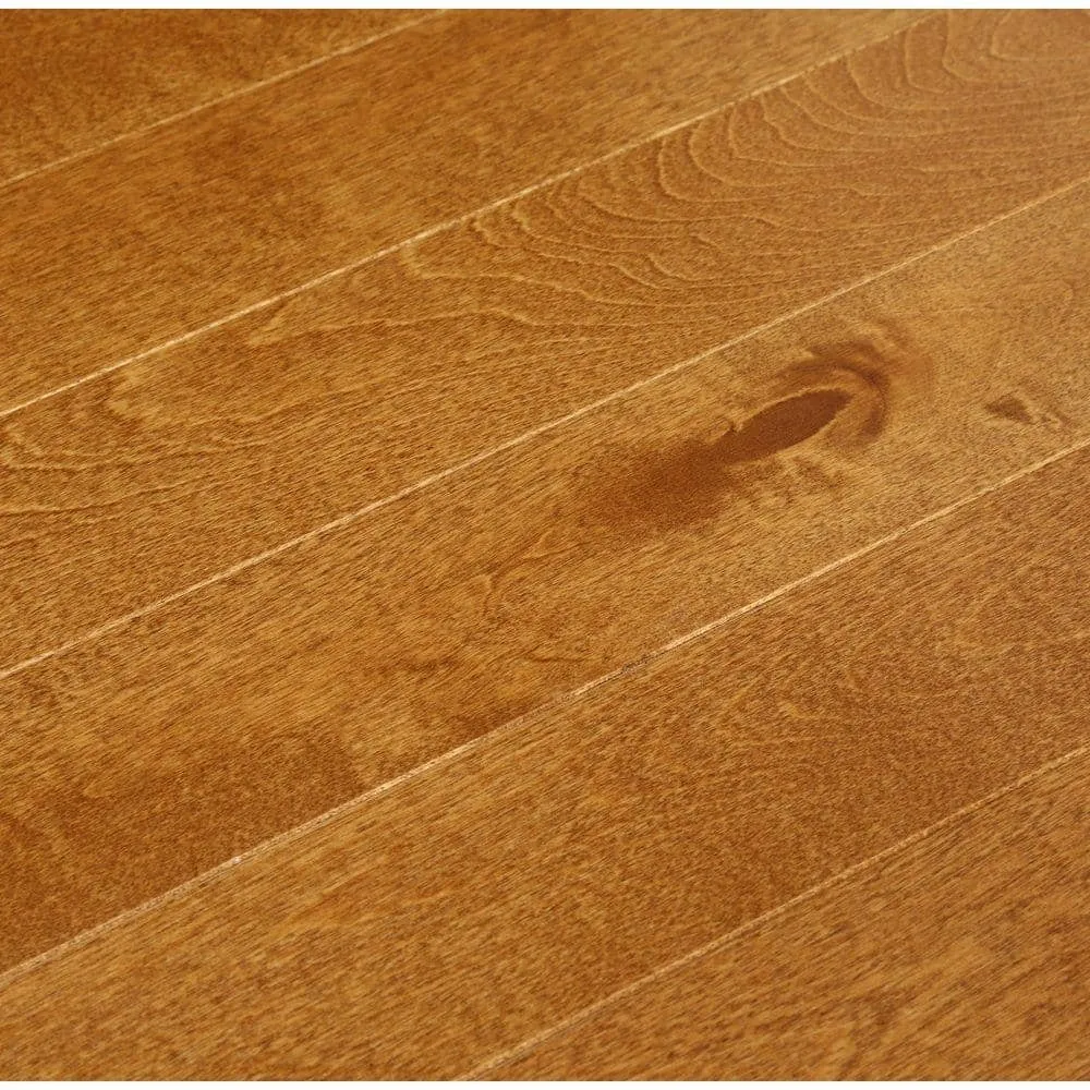 Mono Serra Canadian Northern Birch Gunstock 3/4 in. T x 2-1/4 in. W Solid Hardwood Flooring (20 sq.ft./ case), photo 3 of 8