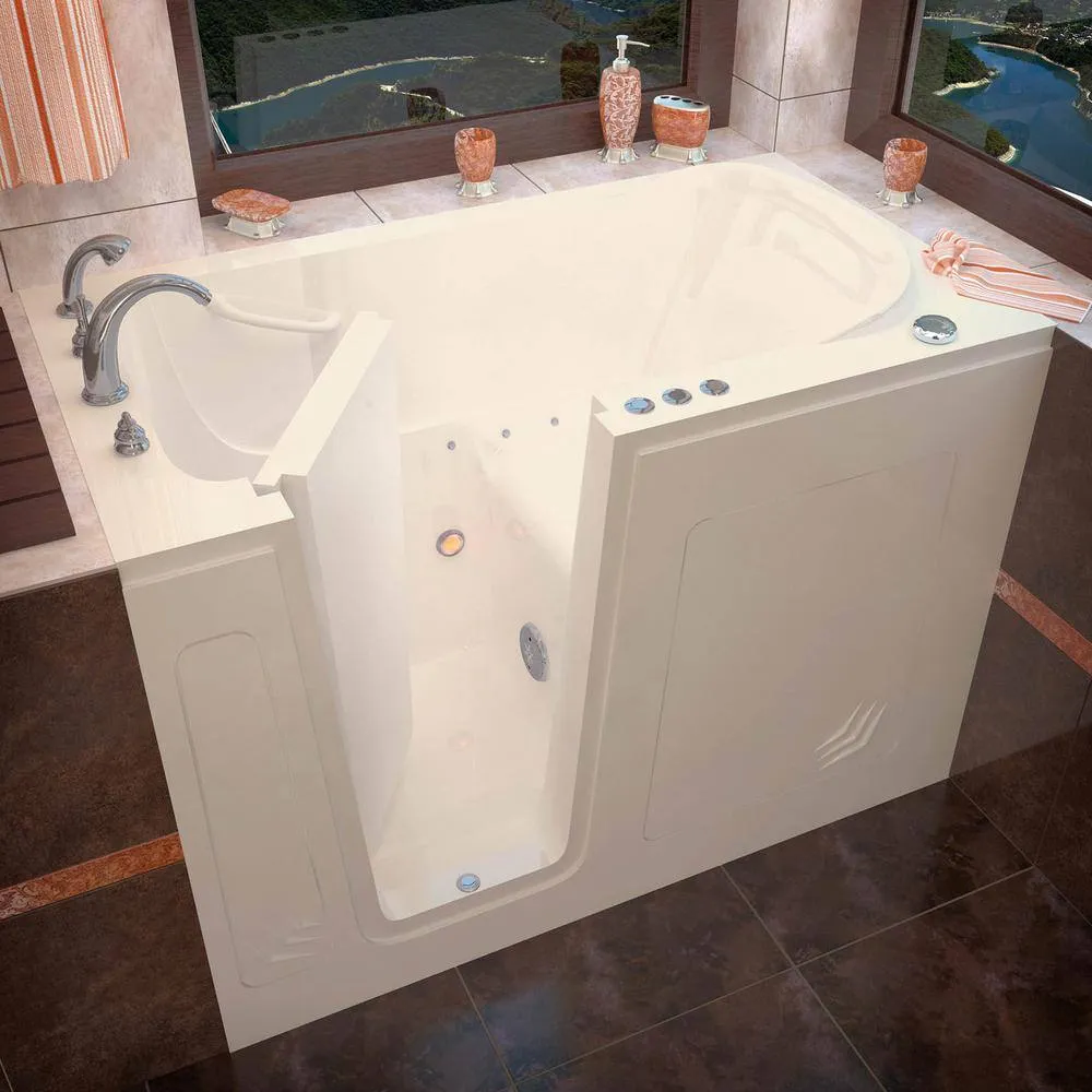 Universal Tubs HD Series 30 in. x 54 in. Left Drain Quick Fill Walk-In Air Tub in White, photo 5 of 5