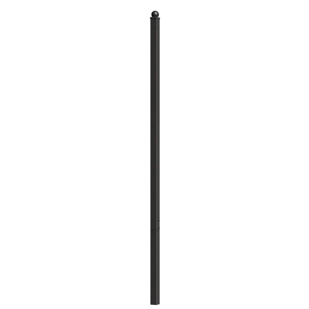 ALEKO Fence Post for 5.5 x 5 Ft. DIY Fence Kits - 7.3 Ft. - Black, photo 3 of 4