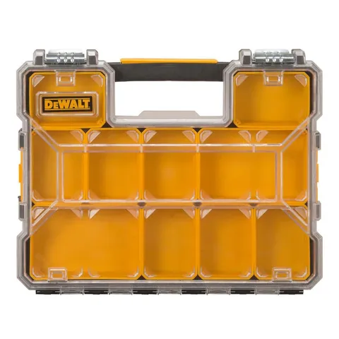 10-Compartment Shallow Pro Small Parts Organizer