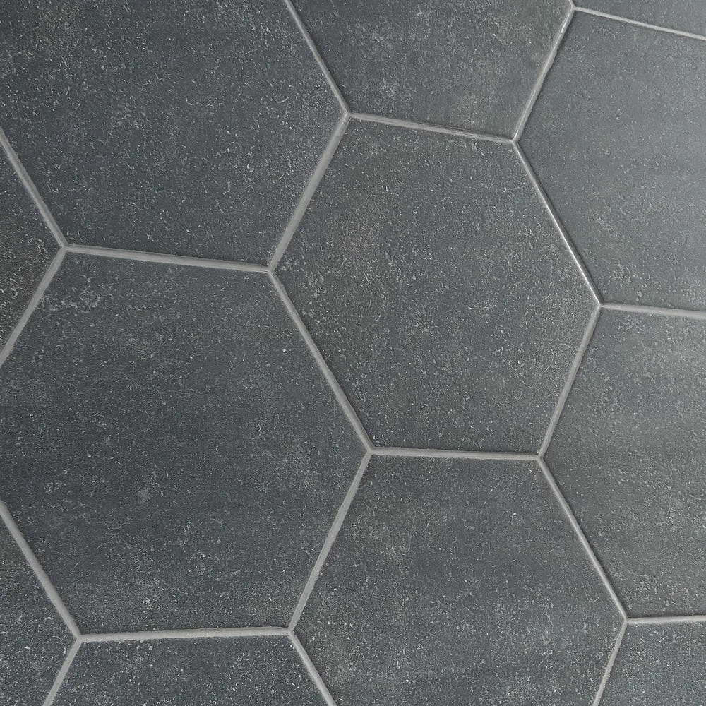 Ivy Hill Tile Sanskrit Black Hex 8.86 in. x 10.20 in. Matte Porcelain Floor and Wall Tile (9.47 sq. ft./Case), photo 10 of 10