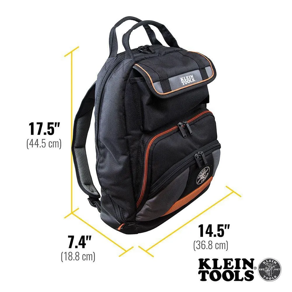 Klein Tools Tradesman Pro Tool Gear Backpack, 35 Pockets, 17.5 in Width (Model 55475), photo 5 of 8