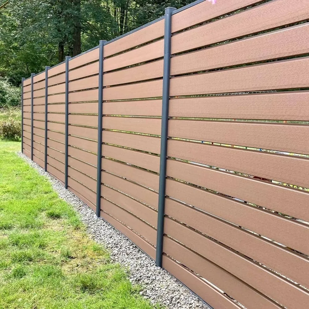 LH EP 3 in. x 3 in. x 2-2/3 ft. Black Metal Pronged Post Holder for Dig-In Installation EP Fence, photo 8 of 8