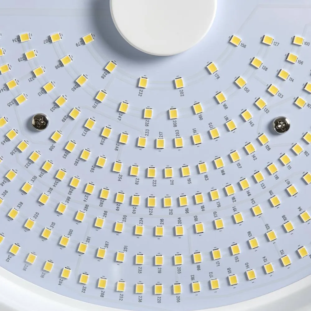 Maxxima 12 in. LED UFO High Bay Light Fixture, Black Cable Hardwired Warehouse Light, 5000K, 21,000 Lumens, 200-Watt, photo 8 of 9