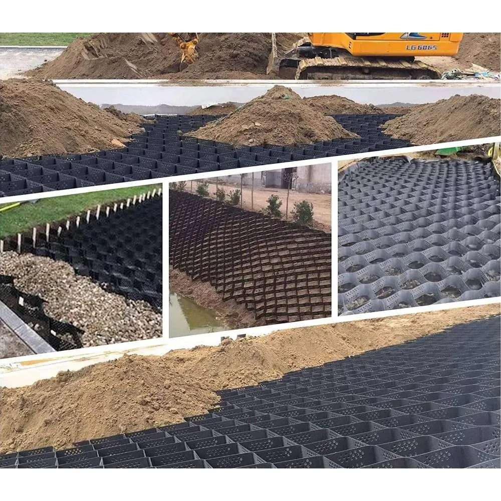 Wellco 10 ft. x 26 ft. x 2 in. S Series Plastic Ground Geo Grid Driveway Ground Pavers Geocell, with 16 J Steel Rebar, photo 3 of 5