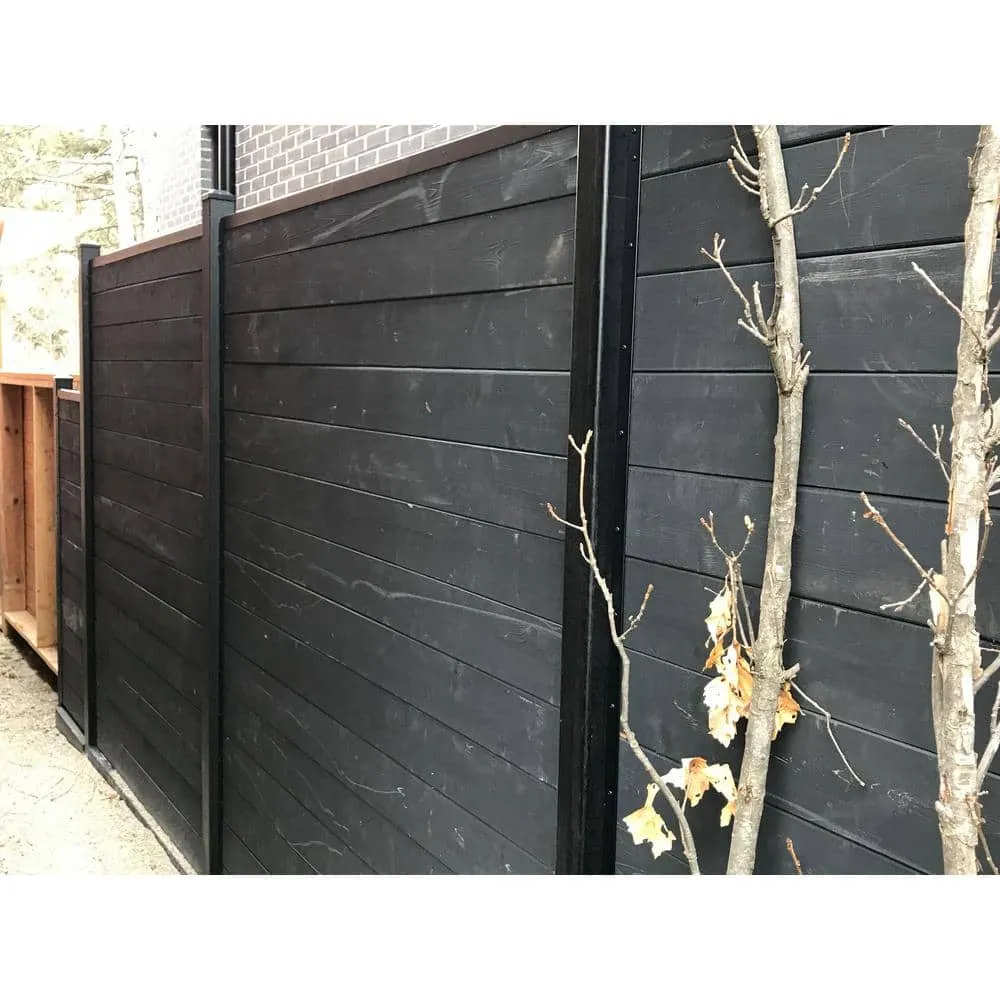 Slipfence 1.5 in. x 1.5 in. Aluminum Cap Rail for Top of Industrial Horizontal Slip Fence System, photo 9 of 9