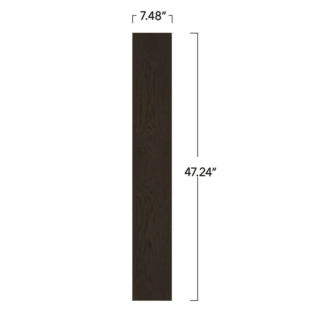 Pergo Defense+ Black Raven Oak 3/8 in. T x 7.5 in. W Click Lock W Brushed Engineered Hardwood Flooring (1104.3 sq.ft./pallet), photo 8 of 15