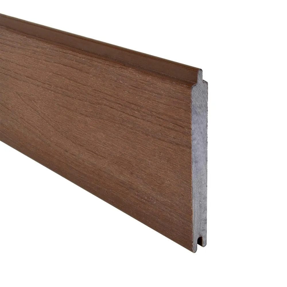 EuroFence Euro Style 6 ft. H x 6 ft. W Estate Black Rose Aluminum/Composite Horizontal Fence Section, photo 3 of 6