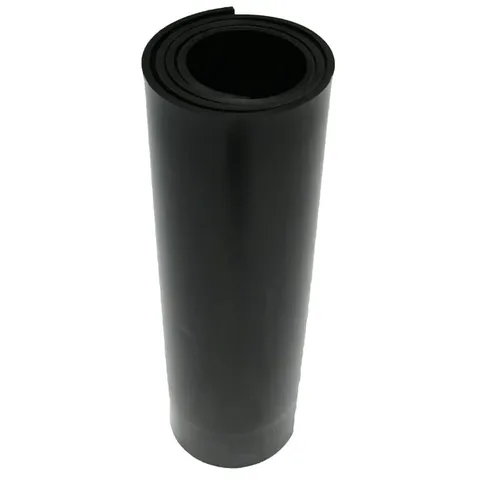 0.062 in thick · 4 in wide · 36 in long Neoprene Sheet 80A Durometer Smooth Finish No Backing in Black