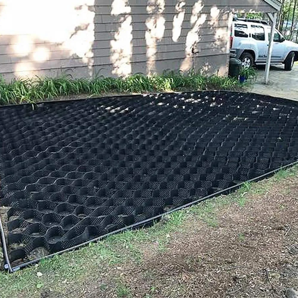 SVOPES Gravel Grid 9 ft. W x 17 ft. L x 2 in. H Geocell Ground Grid 1885LBS Per Sq Patio Plastic Grid Paver for Slope Driveways, photo 8 of 8
