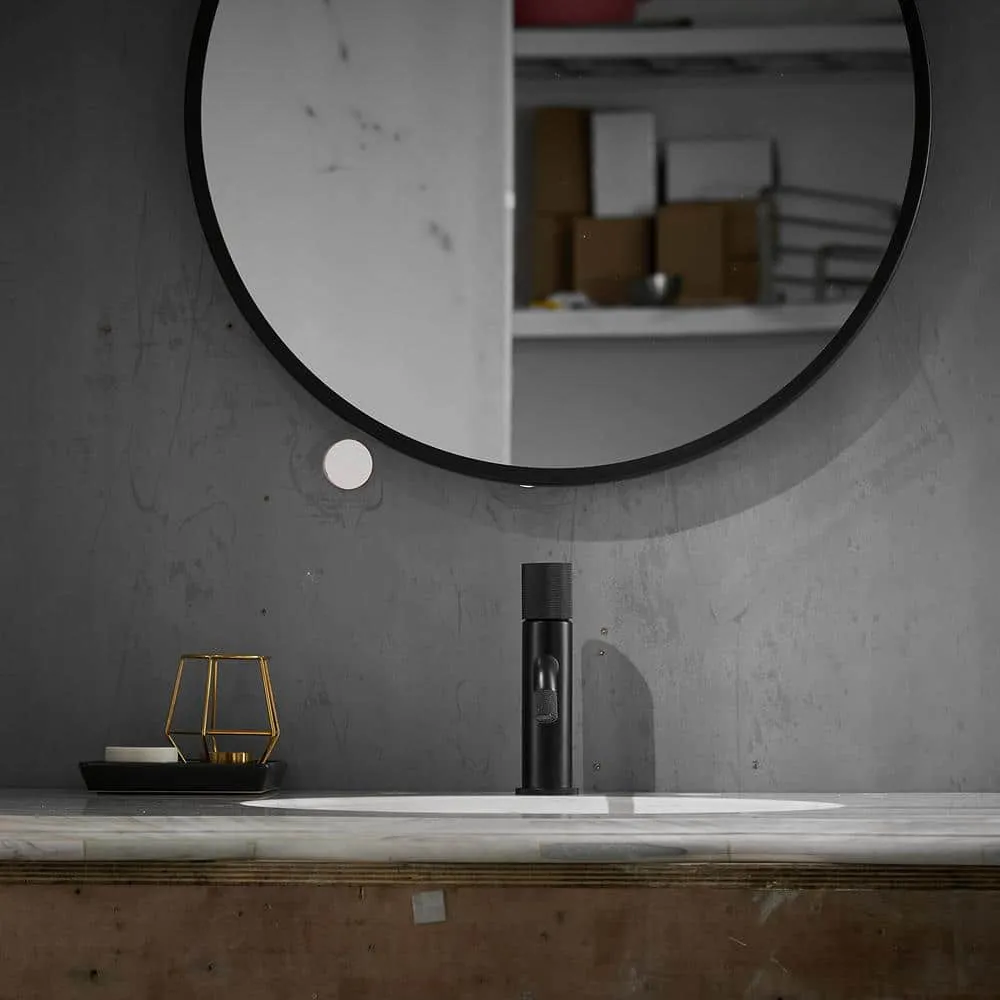 Lukvuzo Modern Commercial Black Bathroom Sink Faucet & Mixer, photo 3 of 5