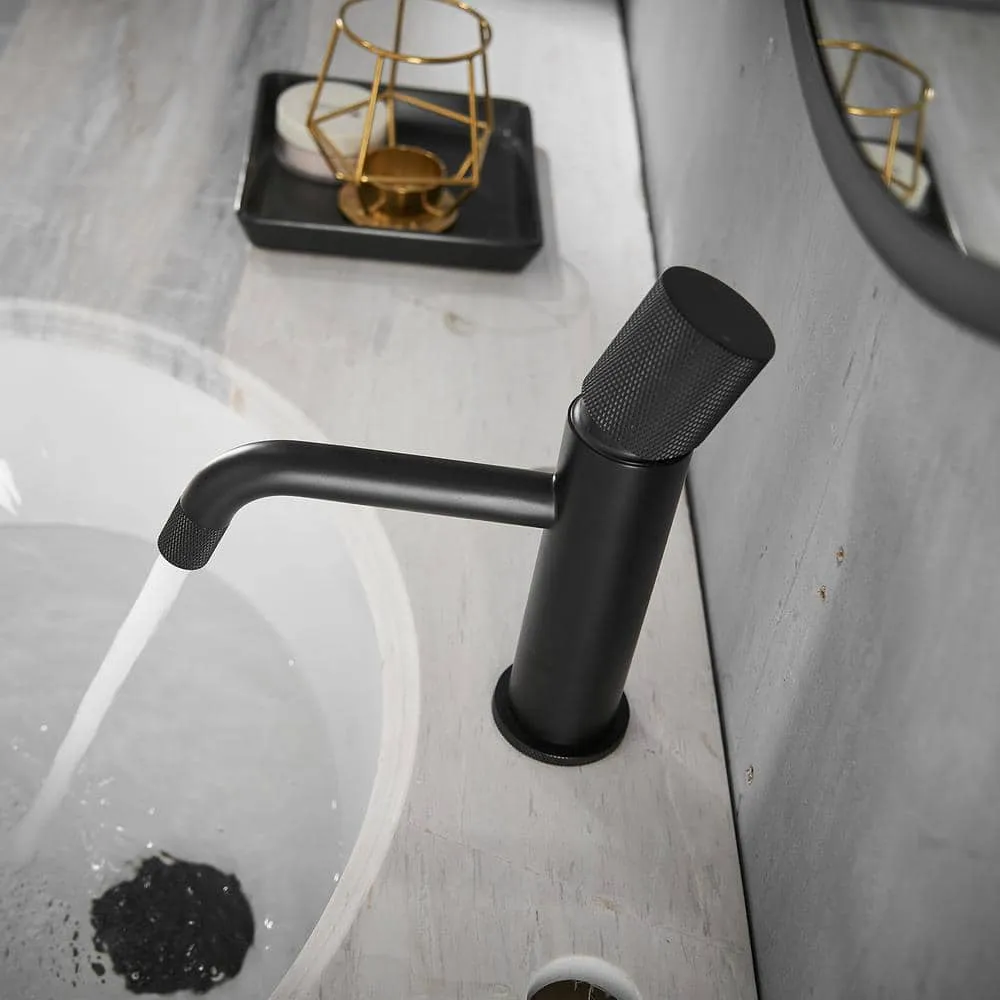 Lukvuzo Modern Commercial Black Bathroom Sink Faucet & Mixer, photo 2 of 5