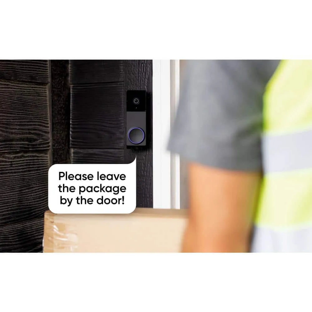 Wyze Wireless Duo Cam Video Doorbell (with Chime), Battery Powered, 2K Full HD Video, 2 Cameras, 2-Way Audio, Night Vision, photo 5 of 13