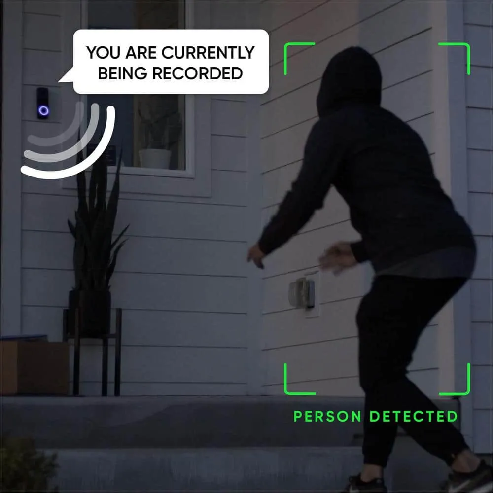 Wyze Wireless Duo Cam Video Doorbell (with Chime), Battery Powered, 2K Full HD Video, 2 Cameras, 2-Way Audio, Night Vision, photo 6 of 13