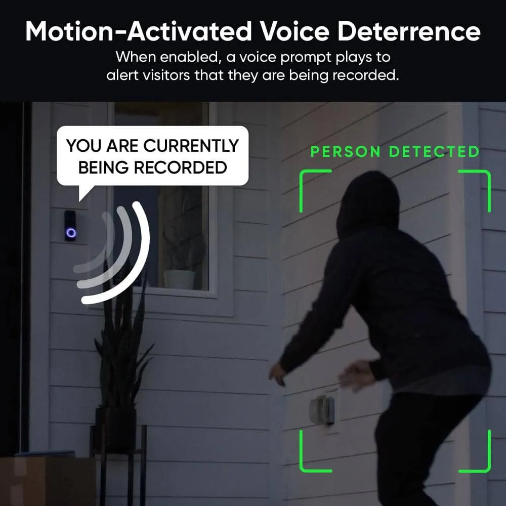 Wyze Wireless Duo Cam Video Doorbell (with Chime), Battery Powered, 2K Full HD Video, 2 Cameras, 2-Way Audio, Night Vision, photo 13 of 13