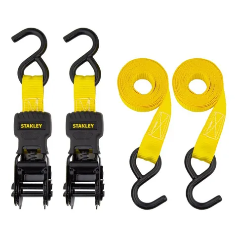 10 ft × 1 in Ratchet Tie-Down Straps