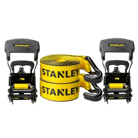 1.5 in × 16 ft Ratchet Straps, 3,300 lbs Break Strength, 2-Pack