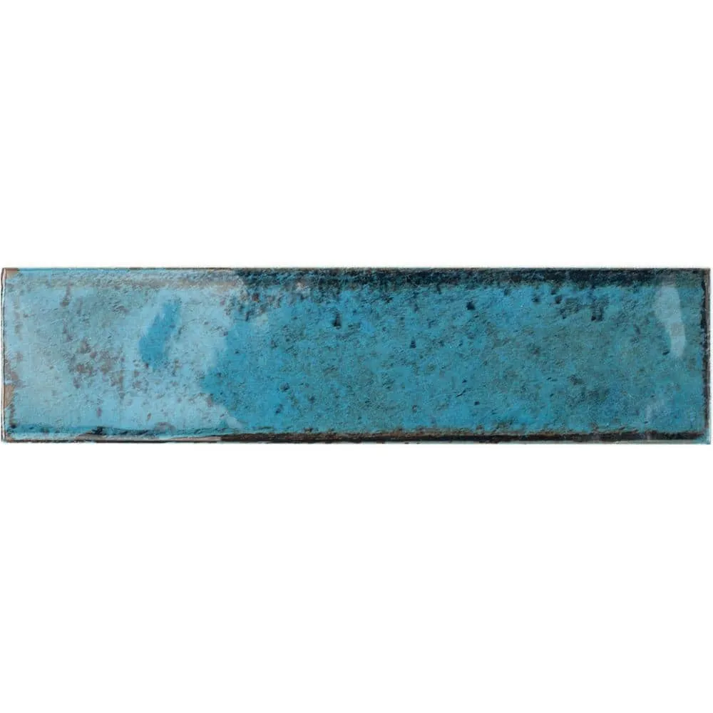 Ivy Hill Tile Moze Blue 3 in. x 12 in. 9 mm Ceramic Wall Tile (22-Piece, 5.38 sq. ft. per Box), photo 7 of 8