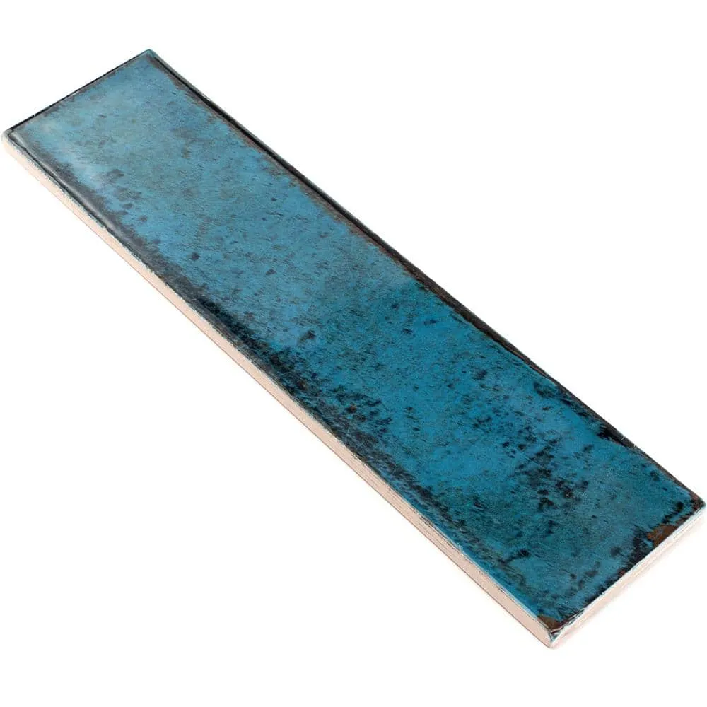 Ivy Hill Tile Moze Blue 3 in. x 12 in. 9 mm Ceramic Wall Tile (22-Piece, 5.38 sq. ft. per Box), photo 8 of 8