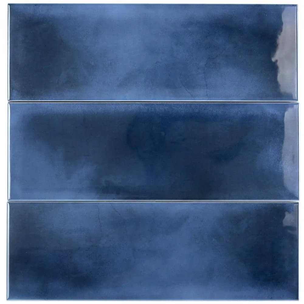 Ivy Hill Tile Piston Camp Blue 4 in. x 12 in. 7mm Glazed Ceramic Subway Wall Tile (34-piece, 10.97 sq. ft. per Box), photo 7 of 8