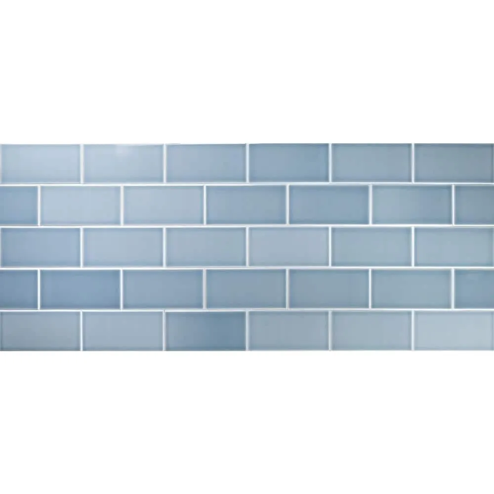 Ivy Hill Tile Magnitude Blue 4 in. x 8 in. x 7.5mm Polished Ceramic Subway Wall Tile (68 pieces / 14.63 sq. ft. / box), photo 8 of 8