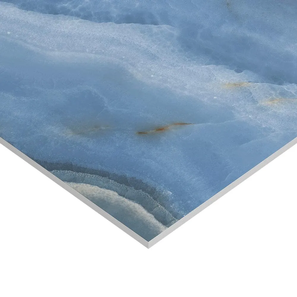Ivy Hill Tile Jume Onyx Blue 23.62 in. x 47.24 in. Polished Porcelain Floor and Wall Tile (15.49 sq. ft./Case), photo 6 of 8