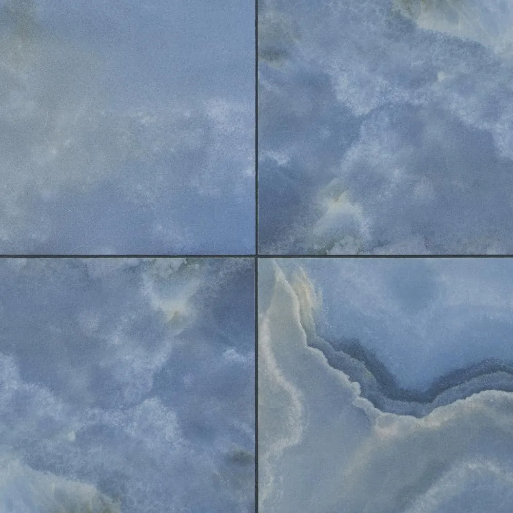 Ivy Hill Tile Jume Onyx Blue 23.62 in. x 47.24 in. Polished Porcelain Floor and Wall Tile (15.49 sq. ft./Case), photo 3 of 8