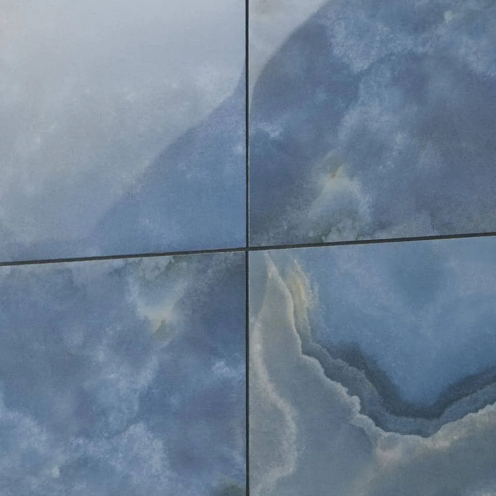 Ivy Hill Tile Jume Onyx Blue 23.62 in. x 47.24 in. Polished Porcelain Floor and Wall Tile (15.49 sq. ft./Case), photo 7 of 8
