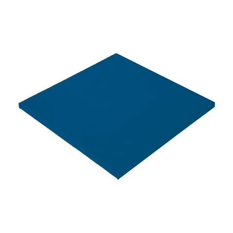Blue Acoustic Faced Fabric Panel