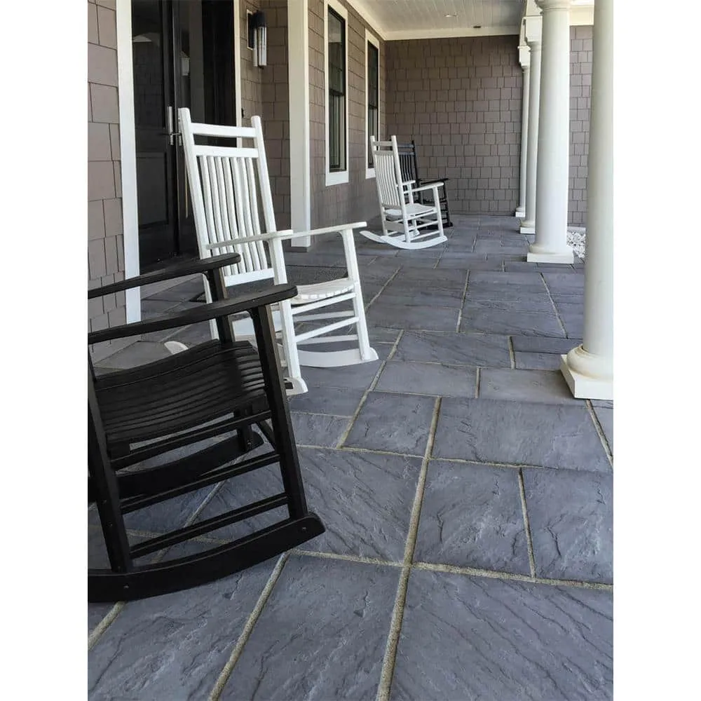 Silver Creek Stoneworks Slate 24 in. x 12 in. x 1.75 in. Bluestone Concrete Paver (22-Pieces/44 sq. ft./Pallet), photo 3 of 7