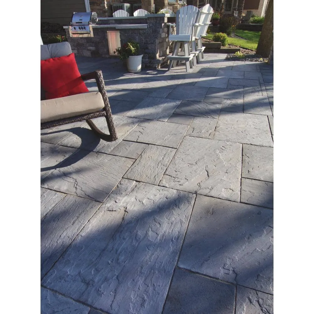 Silver Creek Stoneworks Slate 24 in. x 12 in. x 1.75 in. Bluestone Concrete Paver (22-Pieces/44 sq. ft./Pallet), photo 6 of 7