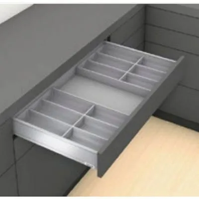 Blum AMBIA-LINE Steel Cutlery Insert for LEGRABOX Drawers, Orion Gray Powder-Coated, photo 3 of 3