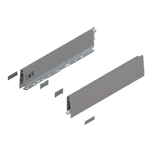 Blum MERIVOBOX BLUMOTION Drawer Profile Set M Height, 11-24 in., Indium Gray or Silk White, photo 10 of 12