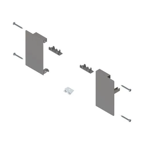 Blum MERIVOBOX Front Piece Set, E and M Height, Silk White or Indium Gray, photo 4 of 4