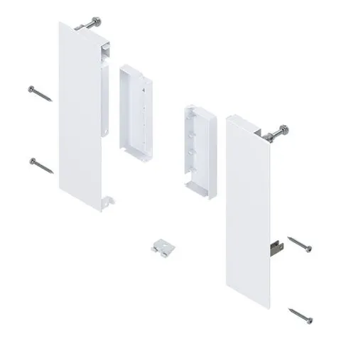 MERIVOBOX Front Piece Set, E and M Height, Silk White or Indium Gray