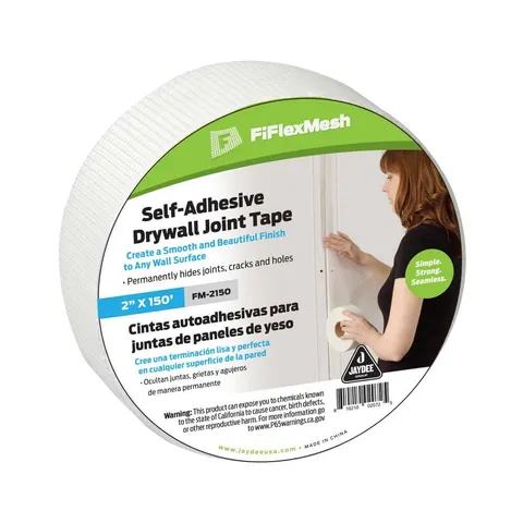 FiFlex 2 in × 150 ft Self-Adhesive Fiberglass Mesh Drywall Joint Tape