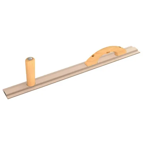 30 × 3-1/8 in Straight Magnesium Darby with Wood Handle