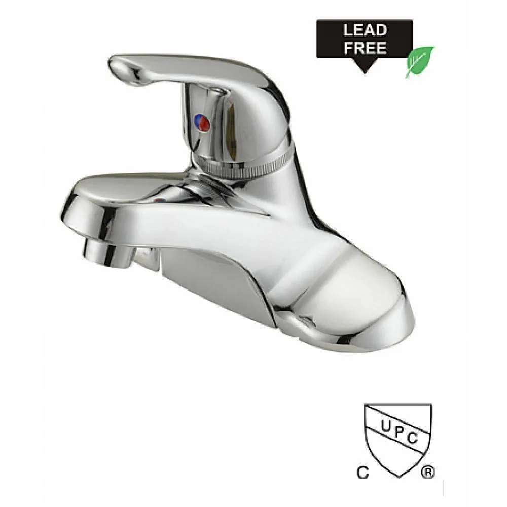 Commercial Single Handle Bathroom Sink Faucet in Brass, photo 3 of 3