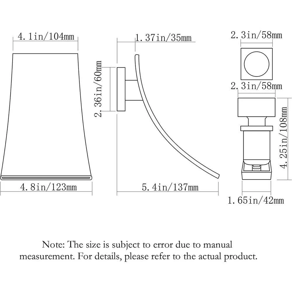 Unbranded Commercial Metering Double Handle Bathroom Sink Faucet, Wall Mount, Brass, photo 3 of 7