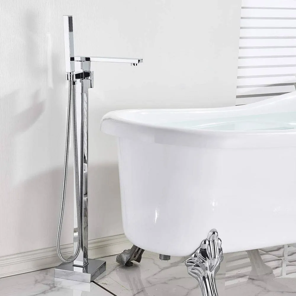 Unbranded Commercial Metering Single Handle Brass Bathroom Sink Faucet - Chrome Finish, photo 4 of 6