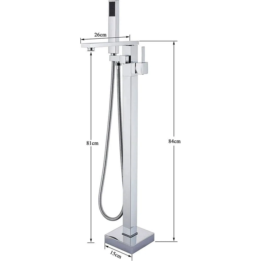 Unbranded Commercial Metering Single Handle Brass Bathroom Sink Faucet - Chrome Finish, photo 3 of 6